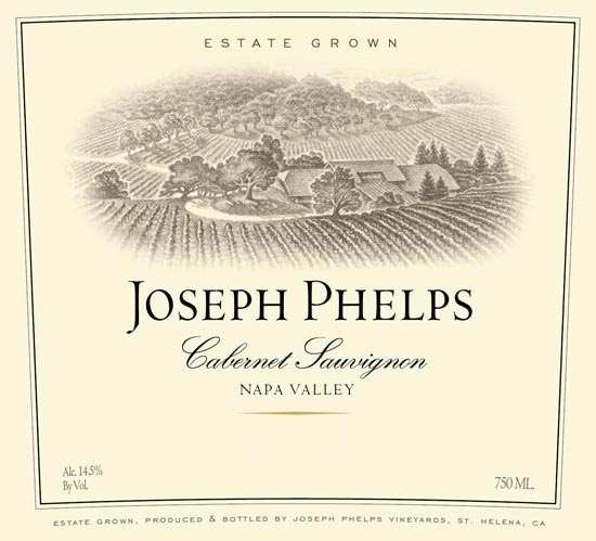 约瑟夫菲尔普斯酒庄赤霞珠干红葡萄酒 joseph phelps vineyards