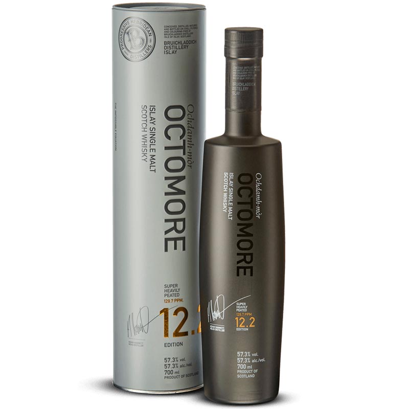 布赫拉迪泥煤怪兽12.2版单一麦芽威士忌Bruichladdich Octomore 12.2