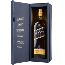 尊尼获加蓝牌调和苏格兰威士忌 Johnnie Walker Blue Label Blended Scotch Whisky 750ml