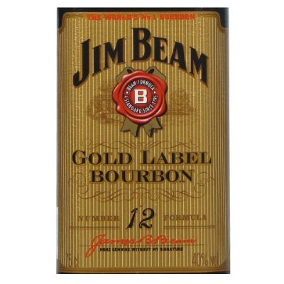 占边金标波本威士忌 Jim Beam Gold Label Bourbon Whiskey 750ml