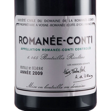 罗曼尼康帝酒庄罗曼尼康帝干红葡萄酒 Domaine de la Romanee-Conti Grand Cru 750ml