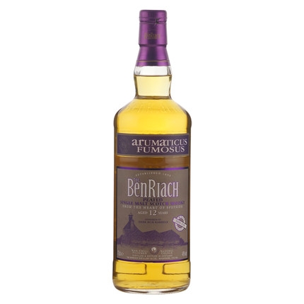本利亚克12年朗姆桶单一麦芽苏格兰威士忌 Benriach Aged 12 Years Dark Rum Wood Single Malt Scotch Whisky 700ml