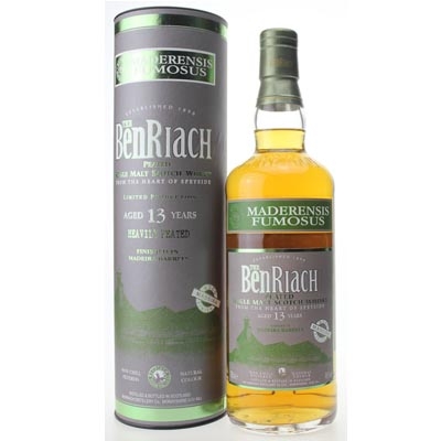 本利亚克13年马德拉桶单一麦芽苏格兰威士忌 BenRiach Aged 13 Years Madeira Wood Single Malt Scotch Whisky 700ml