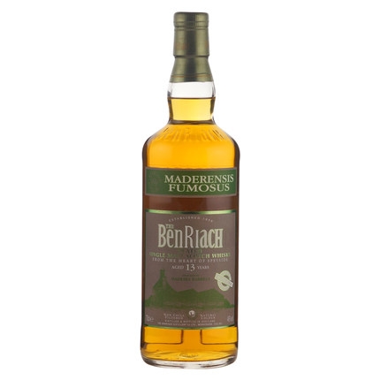 本利亚克13年马德拉桶单一麦芽苏格兰威士忌 BenRiach Aged 13 Years Madeira Wood Single Malt Scotch Whisky 700ml