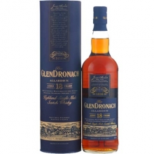 格兰多纳18年阿勒代斯单一麦芽苏格兰威士忌 Glendronach Aged 18 Years Allardice Highland Single Malt Scotch Whisky 700ml