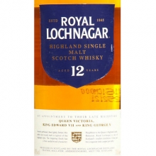 皇家蓝勋12年单一麦芽苏格兰威士忌 Royal Lochnagar Aged 12 Years Highland Single Malt Scotch Whisky 700ml