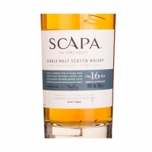 斯卡帕16年单一麦芽苏格兰威士忌 Scapa Aged 16 Years Single Malt Scotch Whisky 700ml