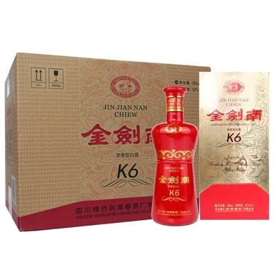 剑南春酒金剑南K6 500ml