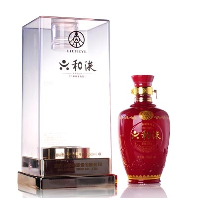 五粮液酒六和液盛典装 500ml