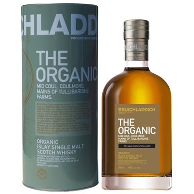 布赫拉迪有机大麦单一麦芽苏格兰威士忌 Bruichladdich The Organic Scottish Barley Single Malt Scotch Whisky 700ml