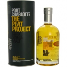布赫拉迪夏洛蒂港泥煤工程单一麦芽苏格兰威士忌 Bruichladdich Port Charlotte The Peat Project Single Malt Scotch Whisky 700ml