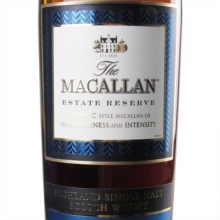 麦卡伦1824系列蓝标酒庄珍藏单一麦芽苏格兰威士忌 Macallan Estate Reserve Highland Single Malt Scotch Whisky 700ml