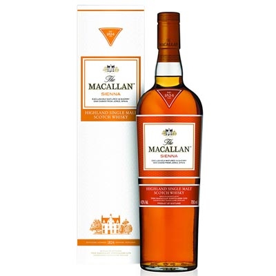 麦卡伦1824美丽桶系列赭色单一麦芽威士忌 Macallan 1824 Sienna Highland Single Malt Scotch Whisky 700ml