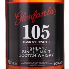 格兰花格105原桶单一麦芽苏格兰威士忌 Glenfarclas 105 Cask Strength Highland Single Malt Scotch Whisky 1000ml