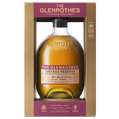 格兰路思年份珍藏单一麦苏格兰芽威士忌 Glenrothes Vintage Reserve Speyside Single Malt Scotch Whisky 700ml