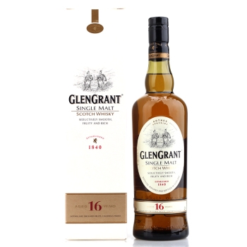 格兰冠16年单一麦芽苏格兰威士忌 Glen Grant Aged 16 Years Single Malt Scotch Whisky 700ml