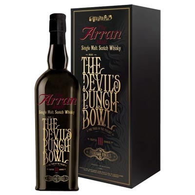 艾伦魔鬼之碗第三章节单一麦芽苏格兰威士忌 Arran Devil's Punch Bowl Chapter III Single Malt Scotch Whisky 700ml