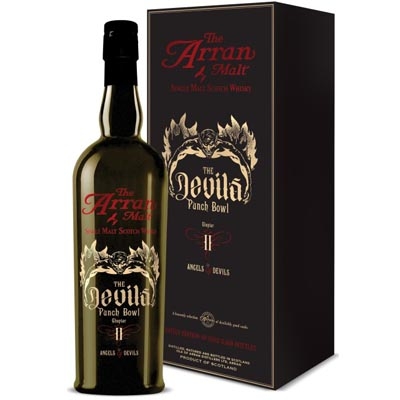 艾伦魔鬼之碗第二章节单一麦芽苏格兰威士忌 Arran Devil's Punch Bowl Chapter II Single Malt Scotch Whisky 700ml