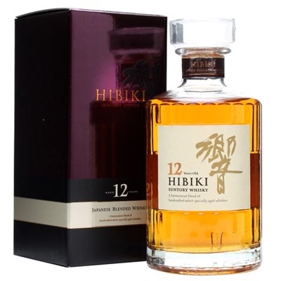 三得利响12年日本调和威士忌 Suntory Hibiki Aged 12 Years Japanese Blended Whisky 700ml