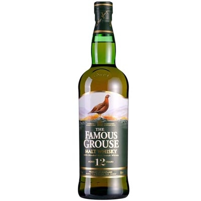威雀12年混合麦芽苏格兰威士忌 The Famous Grouse Aged 12 Years Blended Malt Scotch Whisky 700ml