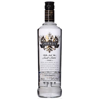 斯米诺黑牌伏特加 Smirnoff Black Vodka 750ml