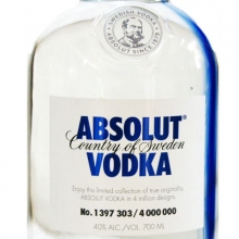 绝对原创限量版伏特加 Absolut Vodka 700ml