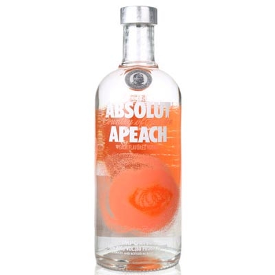 绝对蜜桃味伏特加 Absolut Apeach Vodka 750ml
