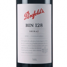 奔富酒庄BIN128干红葡萄酒 Penfolds Bin 128 Shiraz 750ml（木塞旋塞随机发）