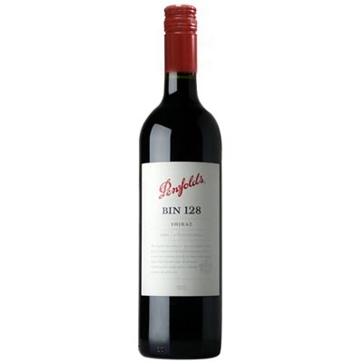 奔富酒庄BIN128干红葡萄酒 Penfolds Bin 128 Shiraz 750ml（木塞旋塞随机发）