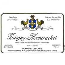 双鸡勒弗莱酒庄普里尼蒙哈榭村干白葡萄酒 Domaine Leflaive Puligny Montrachet 750ml