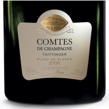 泰亭哲伯爵白中白香槟 Taittinger Comtes de Champagne Blanc de blancs 750ml