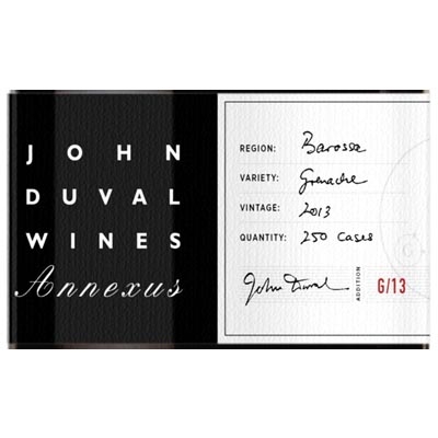 约翰杜瓦尔酒庄安纳塞斯歌海娜干红葡萄酒 John Duval Wines Annexus 750ml