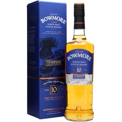 波摩风暴10年单一麦芽苏格兰威士忌 Bowmore Tempest Dorus Mor 10 Year Old Single Malt Scotch Whisky 700ml