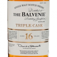 百富16年三桶单一麦芽苏格兰威士忌 The Balvenie Aged 16 Years Triple Cask Single Malt Scotch Whisky 700ml