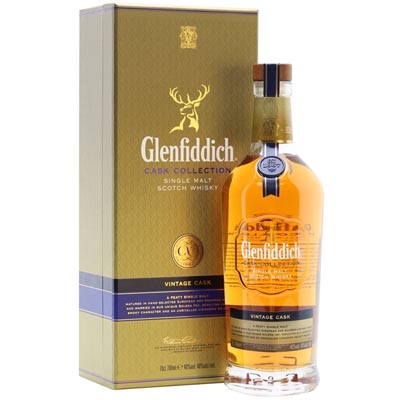 格兰菲迪年份桶单一麦芽威士忌 Glenfiddich Vintage Cask Single Malt Scotch Whisky 700ml