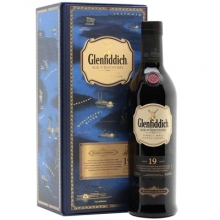 格兰菲迪大航海时代第二版19年波本桶单一麦芽苏格兰威士忌 Glenfiddich 19YO Age of Disvonery Bourbon Cask Finish Single Malt Scotch Whisky 700ml