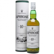 拉弗格10年单一麦芽苏格兰威士忌 Laphroaig Aged 10 Years Islay Single Malt Scotch Whisky 700ml