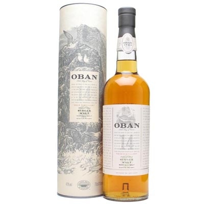 欧本14年单一麦芽苏格兰威士忌 Oban 14YO Highland Single Malt Scotch Whisky 700ml