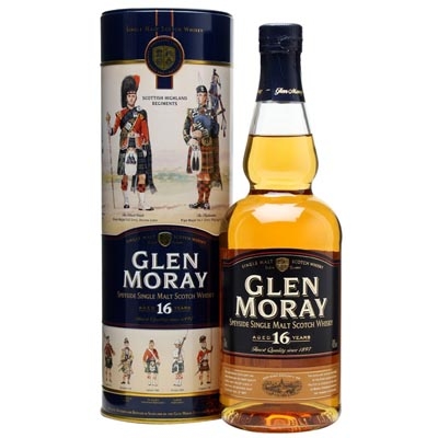 格兰莫雷16年单一麦芽苏格兰威士忌 Glen Moray Aged 16 Years Speyside Single Malt Scotch Whisky 700ml