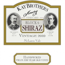 凯氏兄弟埃默里6区西拉干红葡萄酒 Kay Brothers Amery Vineyards Block 6 Shiraz 750ml