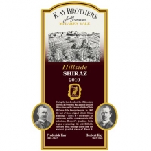 凯氏兄弟埃默里山腰西拉干红葡萄酒 Kay Brothers Amery Vineyards Hillside Shiraz 750ml