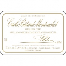 路易拉图酒庄克利特巴塔蒙哈榭特级园干白葡萄酒 Louis Latour Criots Batard Montrachet Grand Cru 750ml