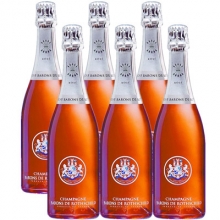 拉菲罗斯柴尔德粉红玫瑰香槟 Champagne Barons de Rothschild Rose NV 750ml