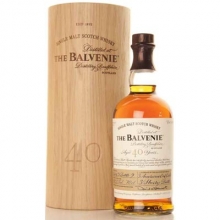 百富40年单一麦芽苏格兰威士忌 The Balvenie Aged 40 Years Single Malt Scotch Whisky 700ml