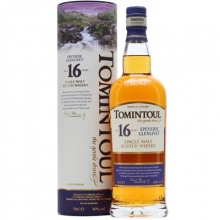 托明多尔16年单一麦芽苏格兰威士忌 Tomintoul Aged 16 Years Speyside Glenlivet Single Malt Scotch Whisky 700ml