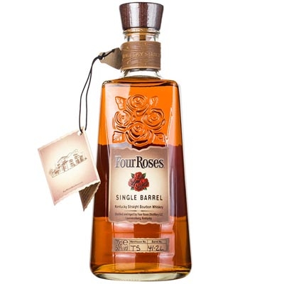 四玫瑰单桶波本威士忌 Four Roses Single Barrel Kentucky Straight Bourbon Whiskey 750ml