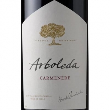 珍木庄园（阿波雷达）卡曼尼干红葡萄酒 Arboleda Carmenere 750ml