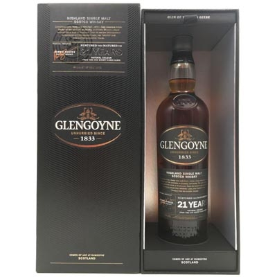 格兰哥尼21年雪莉桶单一麦芽苏格兰威士忌 Glengoyne Aged 21 Years Sherry Cask Highland Single Malt Scotch Whisky 700ml
