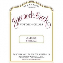 格林诺克酒庄爱丽丝西拉干红葡萄酒 Greenock Creek Alices Shiraz 750ml