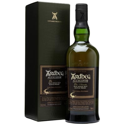 阿贝鳄鱼野性释放2011年限量版单一麦芽苏格兰威士忌 Ardbeg Alligator Untamed Release Limited Edition 2011 Islay Single Malt Scotch Whisky 700ml